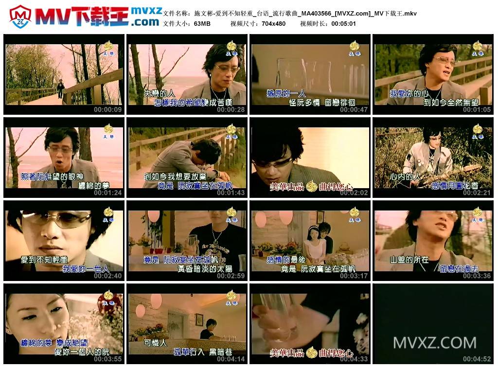 施文彬-爱到不知轻重_台语_流行歌曲_MA403566